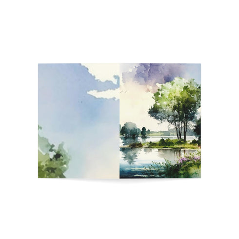 Summer Day by the Lake - Fine Art Greeting Cards